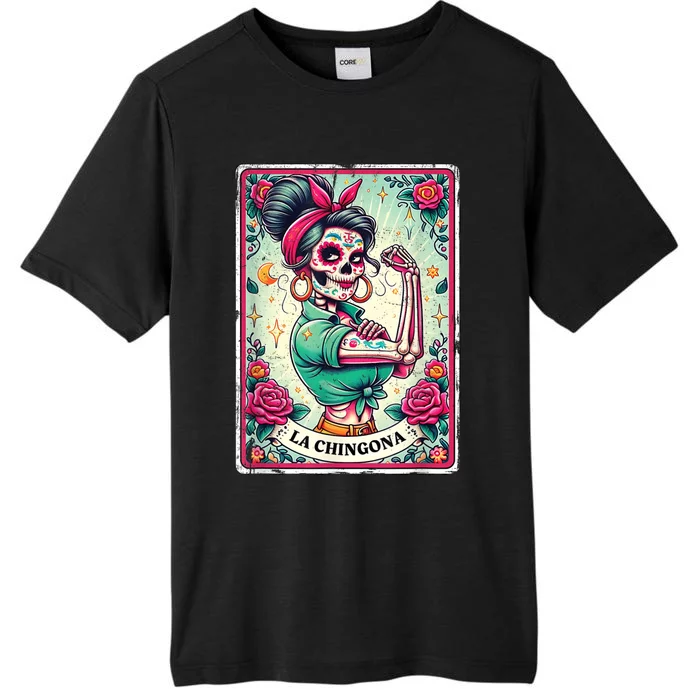 La Chingona Tarot Card Funny Spanish Slang Boss Latina Power ChromaSoft Performance T-Shirt