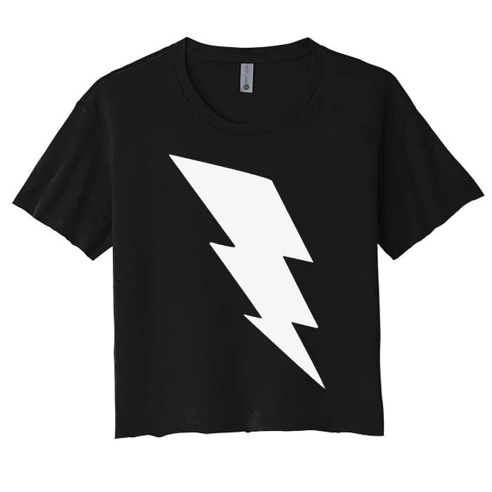 Lightning Casual Tops for Summer Printed Women's Crop Top Tee