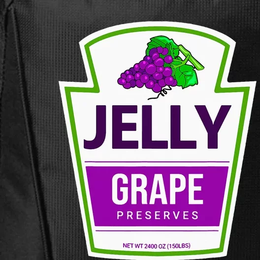 Lazy Costume Tees Grape Jelly Jar For Halloween City Backpack