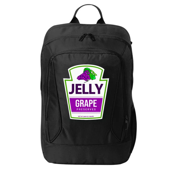 Lazy Costume Tees Grape Jelly Jar For Halloween City Backpack