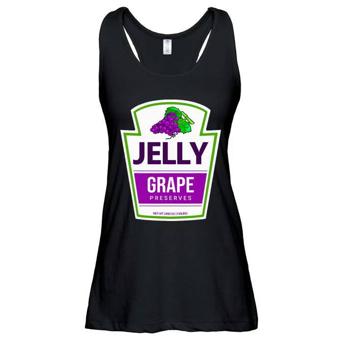 Lazy Costume Tees Grape Jelly Jar For Halloween Ladies Essential Flowy Tank