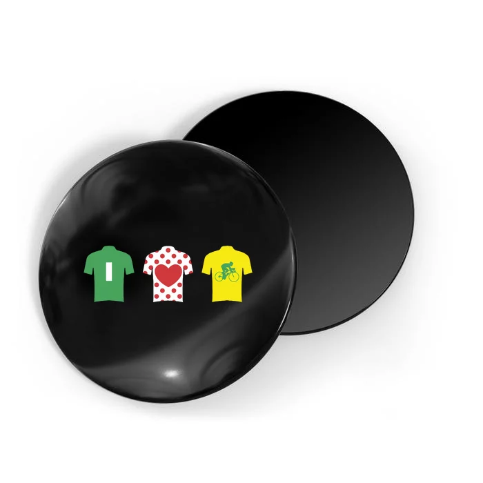 Love Cycling TDF Jerseys Magnet