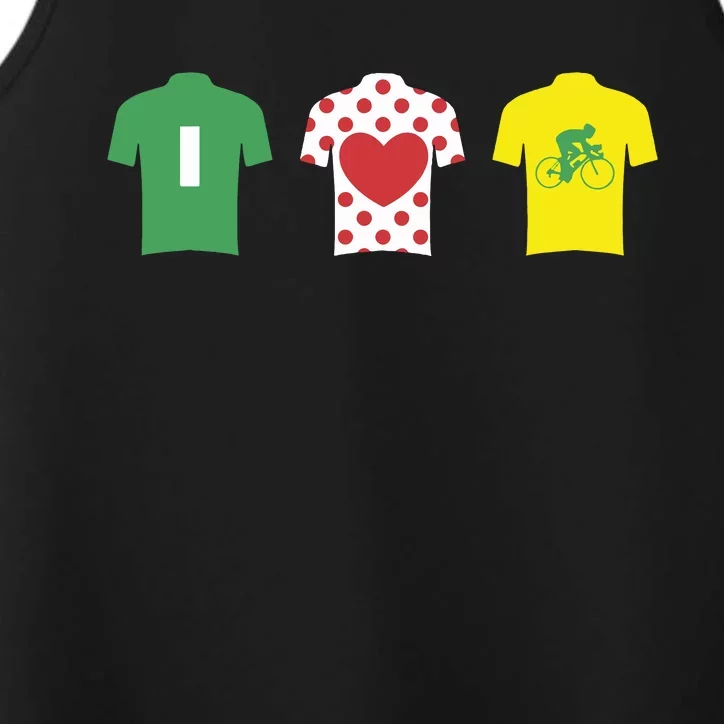 Love Cycling TDF Jerseys Performance Tank