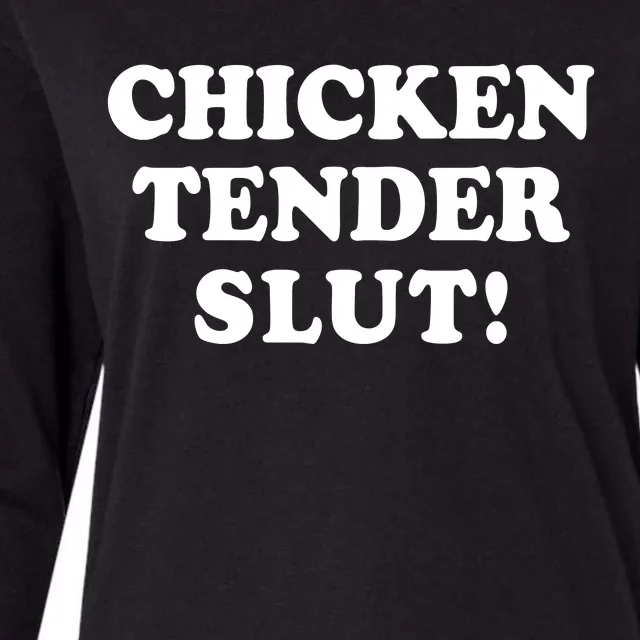 Limited Chicken Tender Slut! Womens Cotton Relaxed Long Sleeve T-Shirt