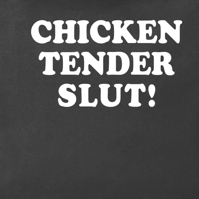 Limited Chicken Tender Slut! Zip Tote Bag