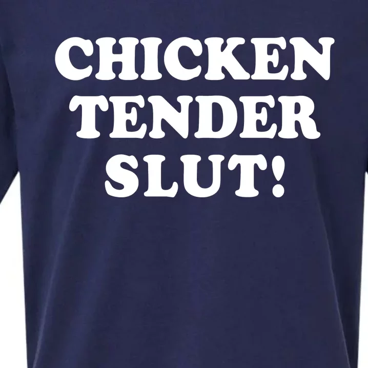 Limited Chicken Tender Slut! Sueded Cloud Jersey T-Shirt