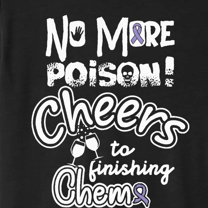 Last Chemo Testicular Cancer Awareness Supporter Ribbon ChromaSoft Performance T-Shirt