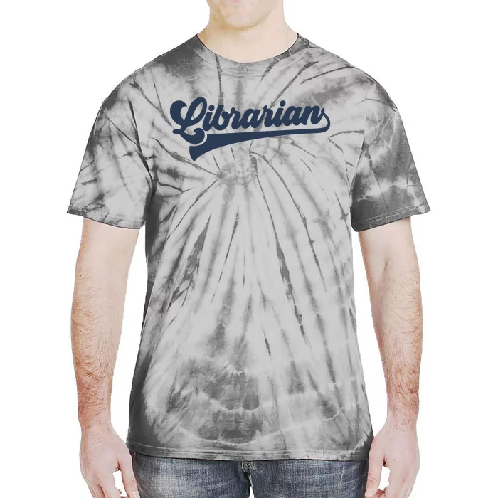 Librarian Cute Vintage Graphic Tie-Dye T-Shirt