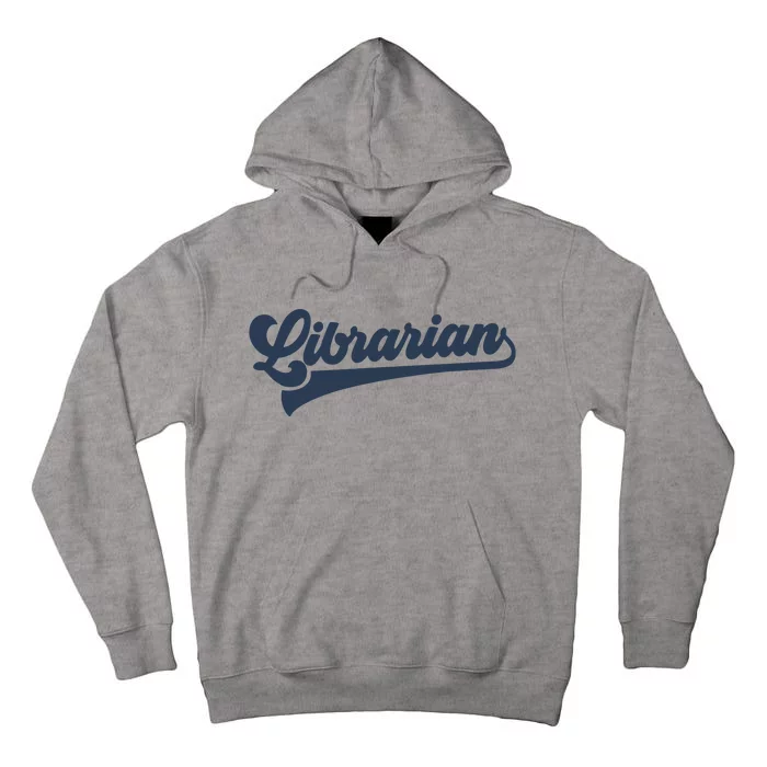 Librarian Cute Vintage Graphic Tall Hoodie