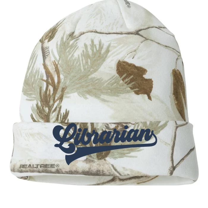 Librarian Cute Vintage Graphic Kati - 12in Camo Beanie