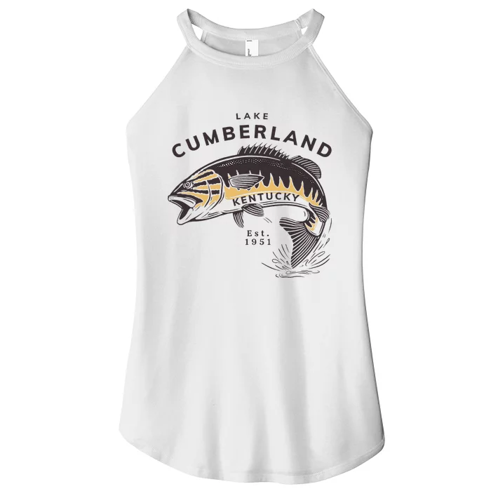 Lake Cumberland Vintage Kentucky Women’s Perfect Tri Rocker Tank