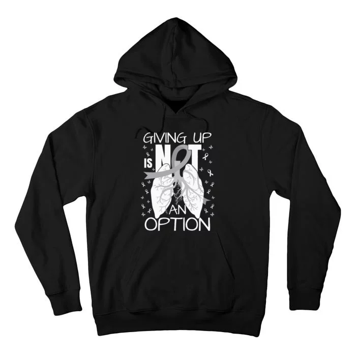 Lung Cancer Warrior Tall Hoodie