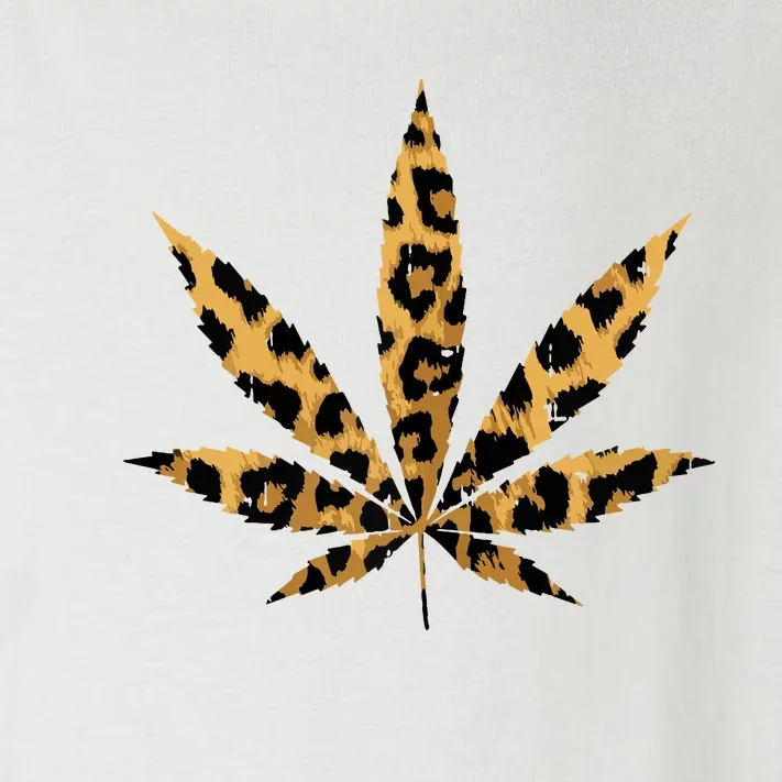 Leopard Cheetah Weed Cannabis Marijuana 420 Thc Stoner Gift Toddler Long Sleeve Shirt