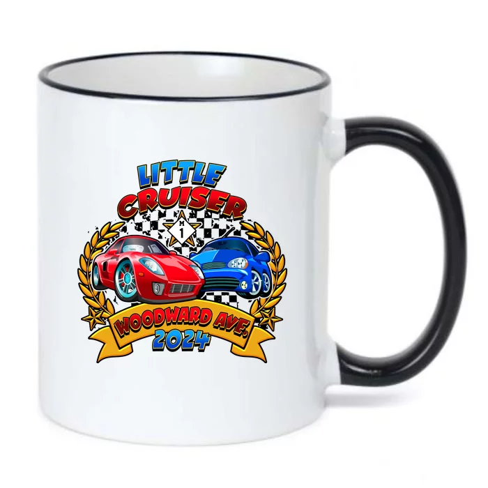 Little Cruiser Woodward Ave 2024 Kid Design Black Color Changing Mug