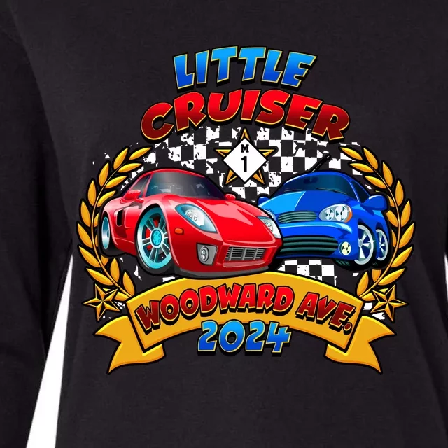 Little Cruiser Woodward Ave 2024 Kid Design Womens Cotton Relaxed Long Sleeve T-Shirt