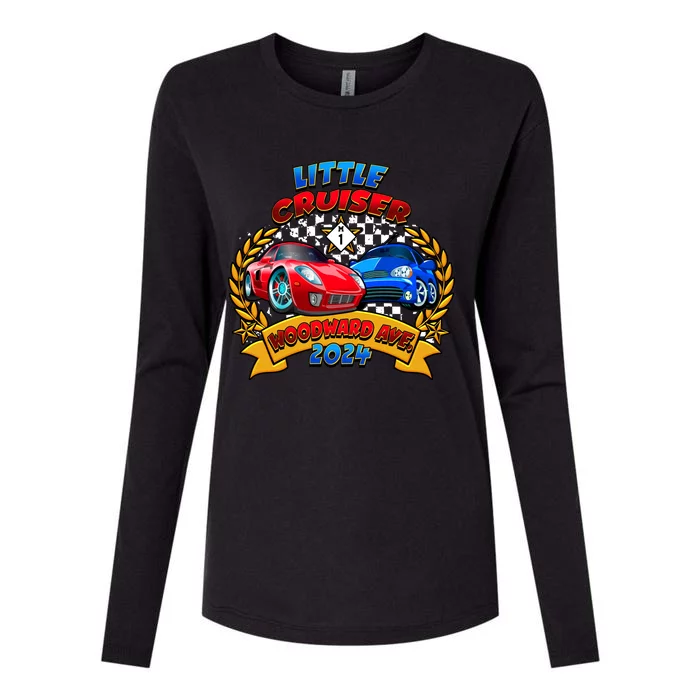 Little Cruiser Woodward Ave 2024 Kid Design Womens Cotton Relaxed Long Sleeve T-Shirt