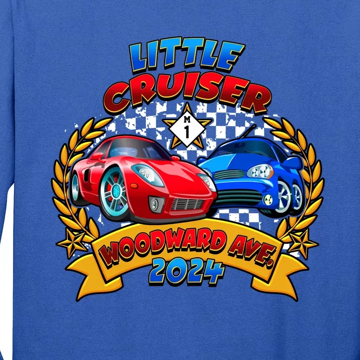 Little Cruiser Woodward Ave 2024 Kid Design Tall Long Sleeve T-Shirt