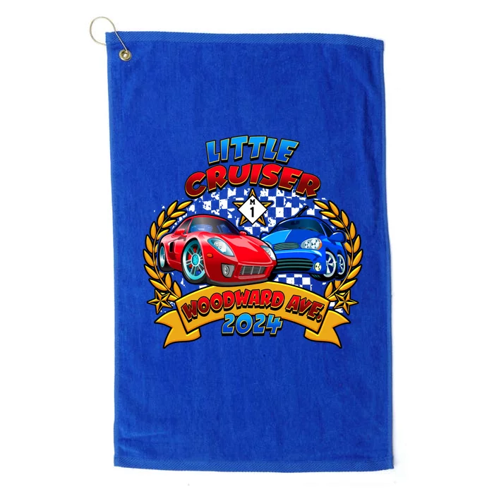 Little Cruiser Woodward Ave 2024 Kid Design Platinum Collection Golf Towel