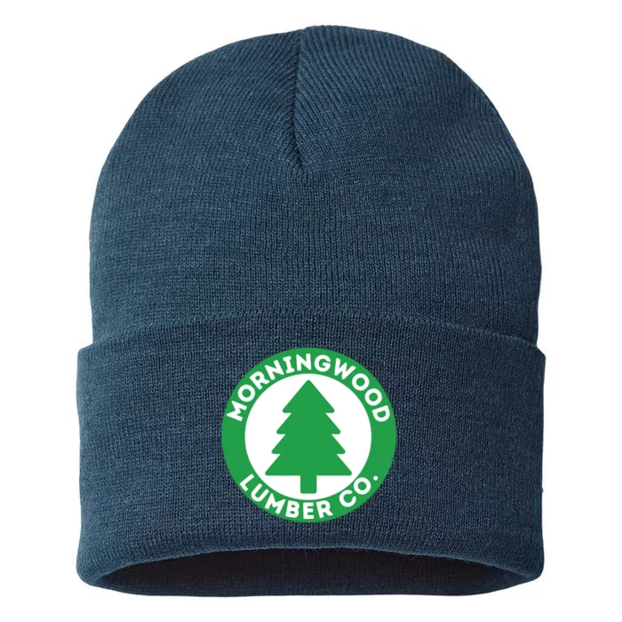 Lumber Carpenter Woodworking Woodworker Sustainable Knit Beanie