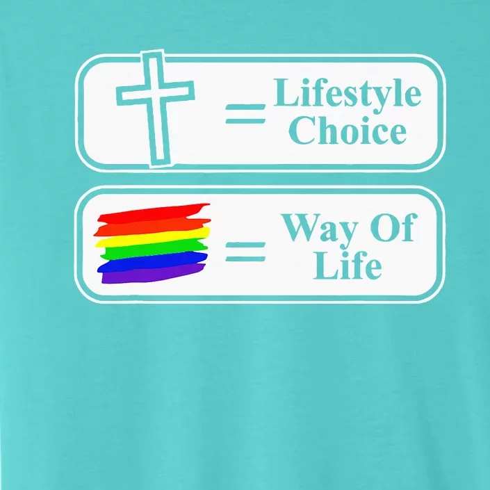 Lifestyle Choice Way Of Life Lgbt ChromaSoft Performance T-Shirt