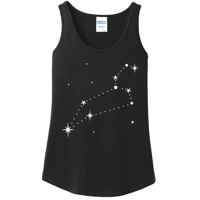 Leo Constellation Zodiac Ladies Essential Tank