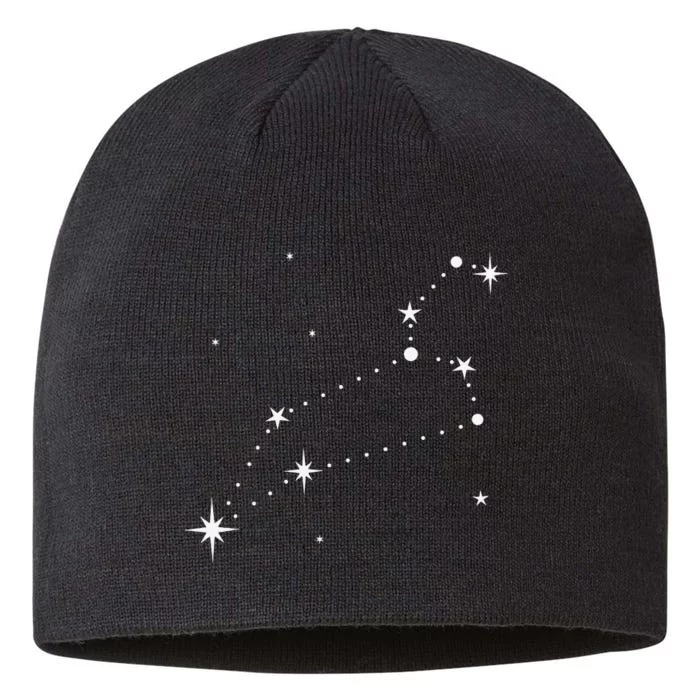 Leo Constellation Zodiac 8 1/2in Sustainable Knit Beanie