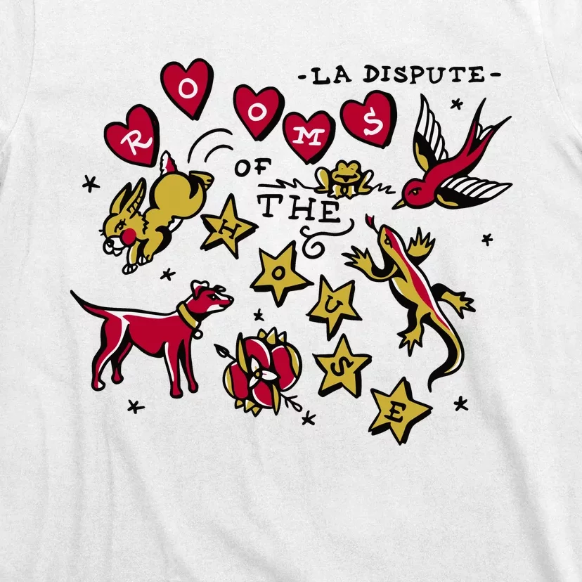 La Dispute Animals Rooms Of The House T-Shirt