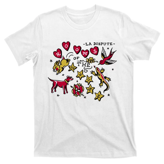 La Dispute Animals Rooms Of The House T-Shirt