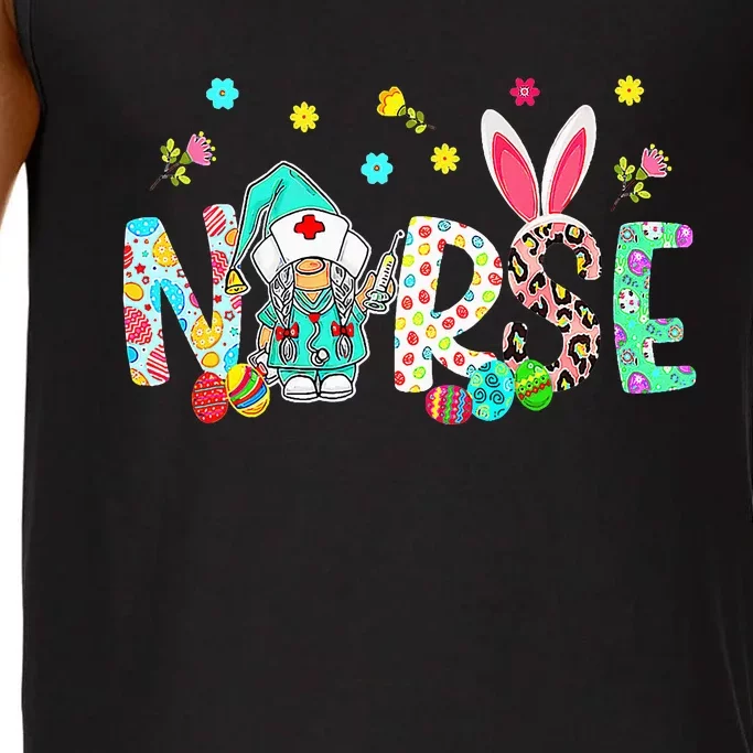 Leopard Decor Bunny Ears Nurse Gnome Easter Day Comfort Colors® Tank Top