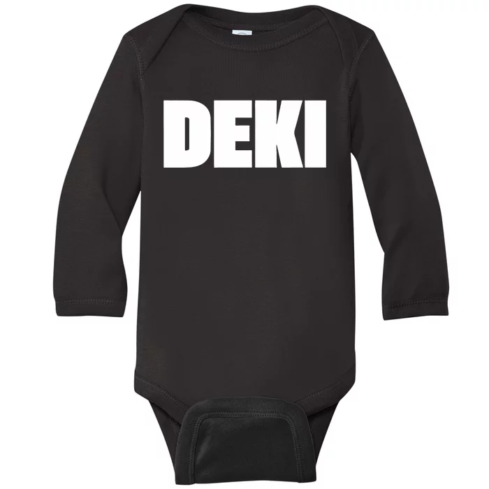 Limited Dm Brate Deki Baby Long Sleeve Bodysuit