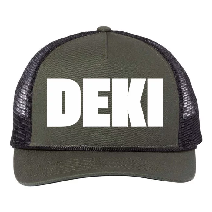 Limited Dm Brate Deki Retro Rope Trucker Hat Cap