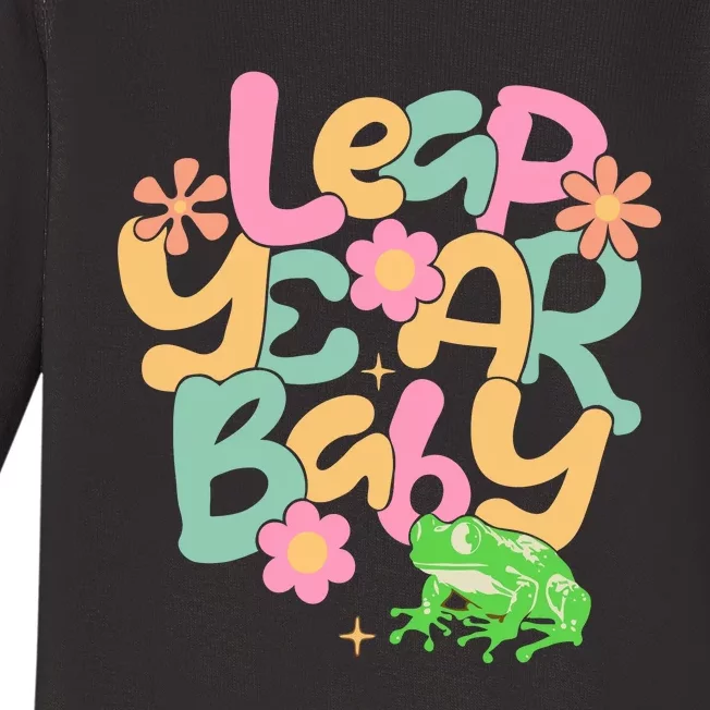 Leap Day Baby Baby Long Sleeve Bodysuit