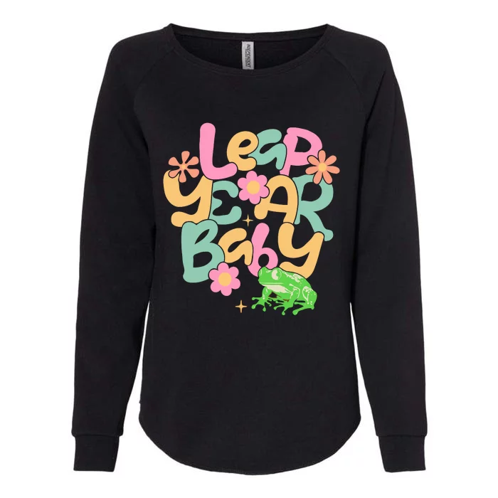 Leap Day Baby Womens California Wash Sweatshirt