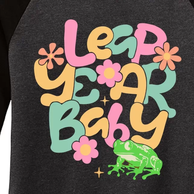 Leap Day Baby Women's Tri-Blend 3/4-Sleeve Raglan Shirt