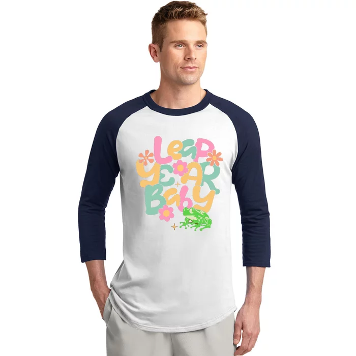 Leap Day Baby Baseball Sleeve Shirt