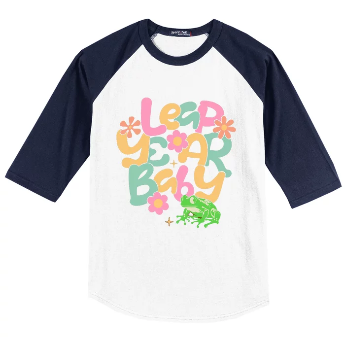 Leap Day Baby Baseball Sleeve Shirt