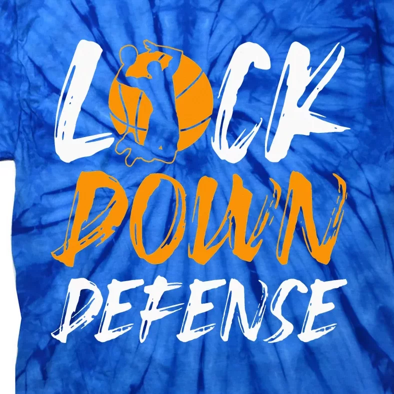 Lockdown Defense Basketball Player Hooper Streetball Tie-Dye T-Shirt