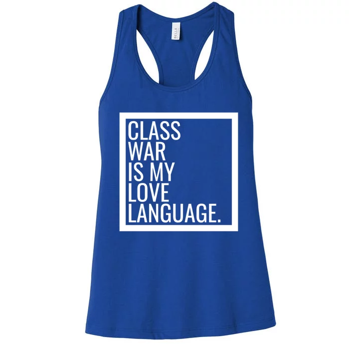 Leftist Dsa Class War Marxist Radical Democratic Socialist Great Gift Women's Racerback Tank