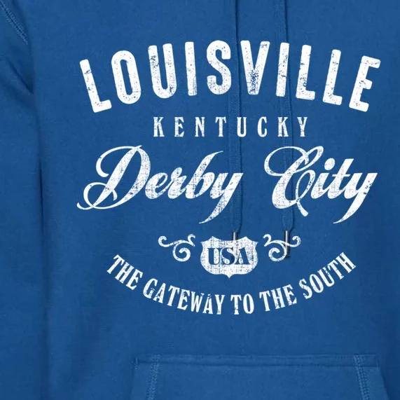 Louisville Derby City Kentucky Gift Premium Hoodie