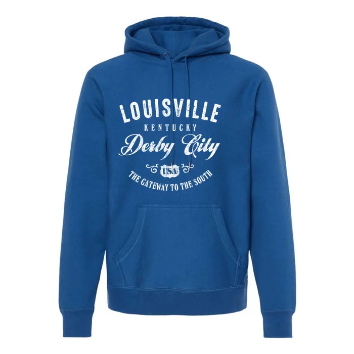 Louisville Derby City Kentucky Gift Premium Hoodie