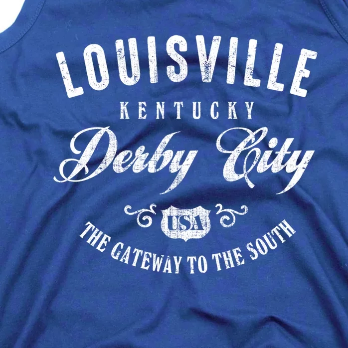 Louisville Derby City Kentucky Gift Tank Top