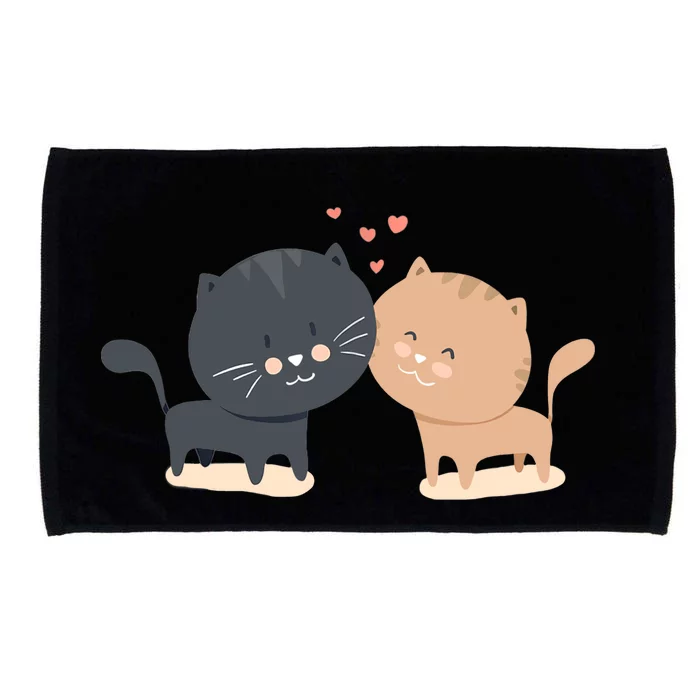 Lovers Design cute Cat Clothes Wo Cat Anime lover Microfiber Hand Towel