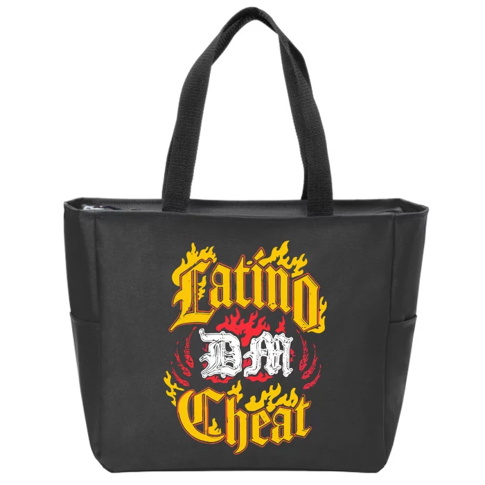 Latino Dan Cheat Zip Tote Bag