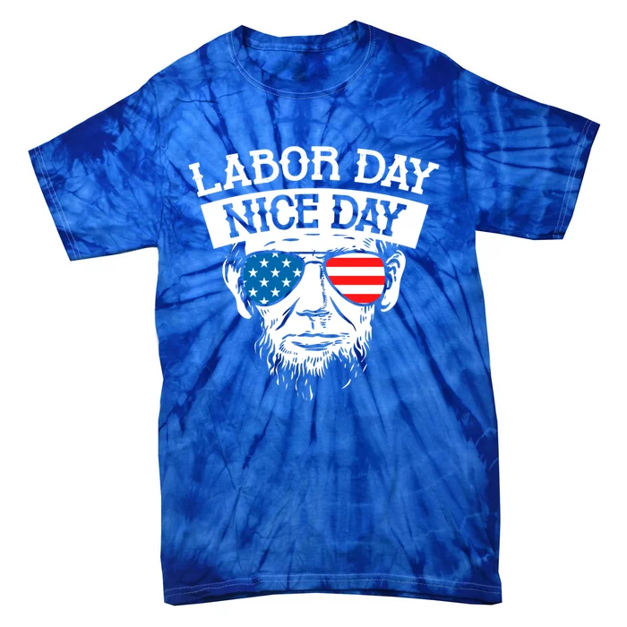 Labor Day Cool Worker Employer American Workers Employee Meaningful Gift Tie-Dye T-Shirt