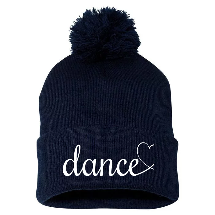 Love Dance Cute Dance Pom Pom 12in Knit Beanie