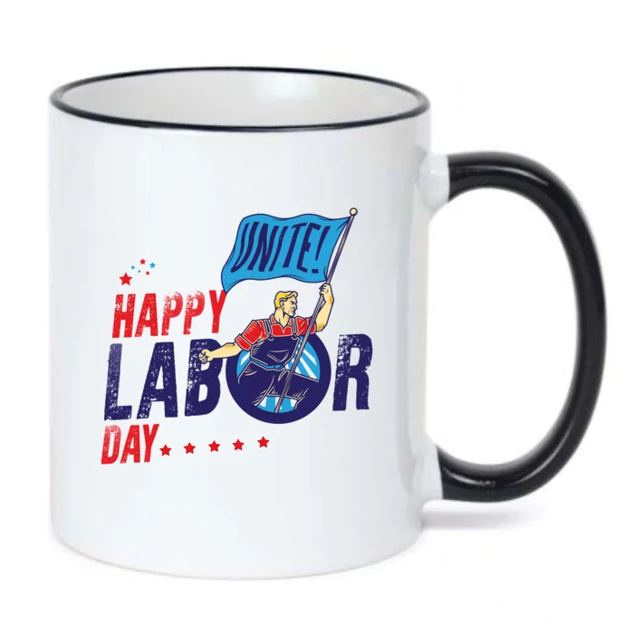 Labor Day Cool Gift Happy United Labor Day Proud Gift Cool Gift Black Color Changing Mug