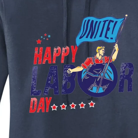 Labor Day Cool Gift Happy United Labor Day Proud Gift Cool Gift Women's Pullover Hoodie