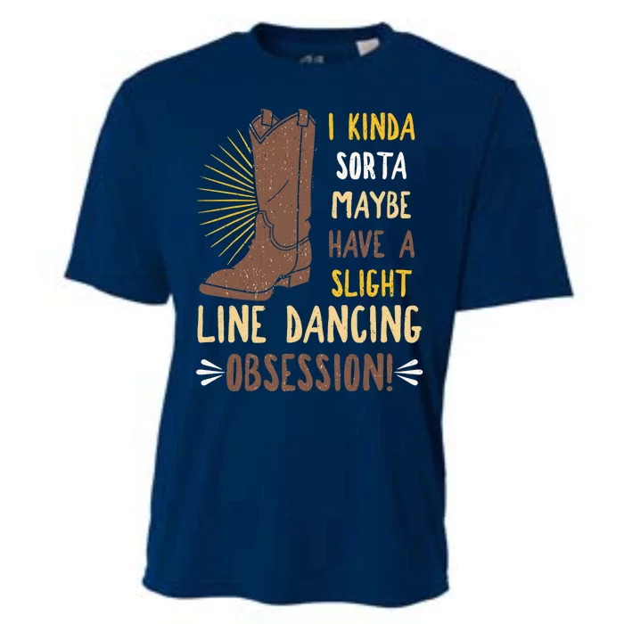 Line Dancing Choreographed Group Dancer Dance Teacher Gift Cooling Performance Crew T-Shirt