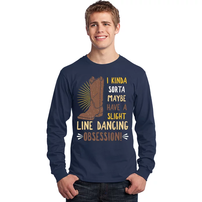 Line Dancing Choreographed Group Dancer Dance Teacher Gift Long Sleeve Shirt