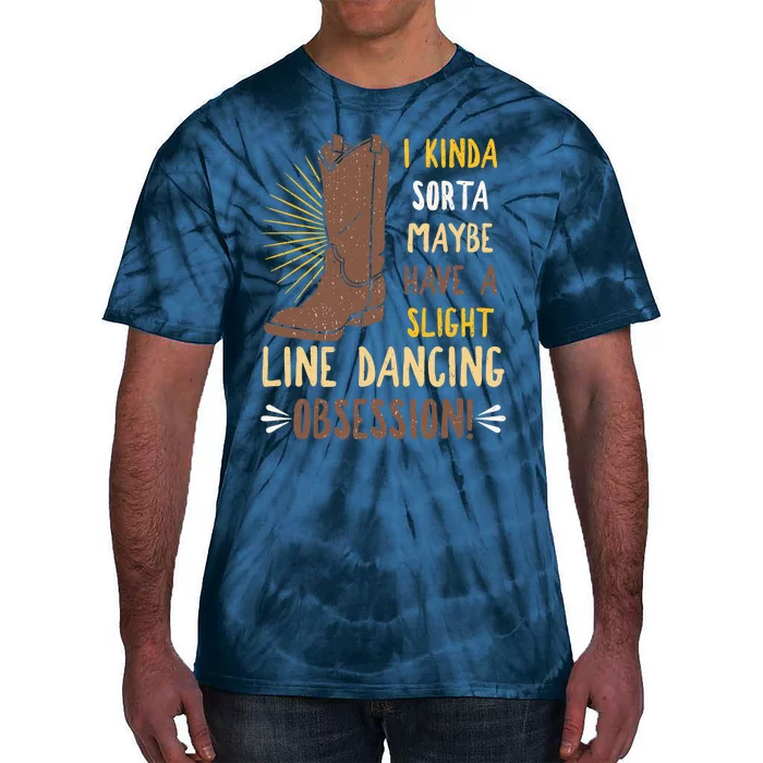 Line Dancing Choreographed Group Dancer Dance Teacher Gift Tie-Dye T-Shirt